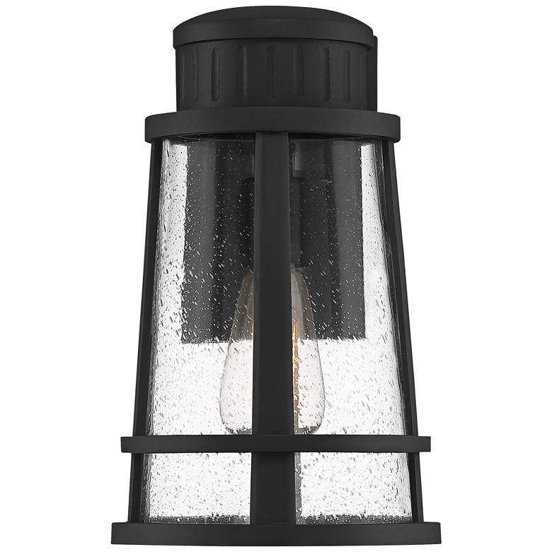 Image 3 Quoizel Dunham 13" High Earth Black Outdoor Wall Light more views