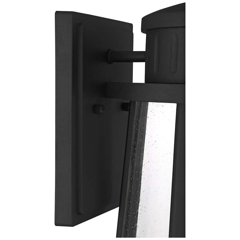 Image 5 Quoizel Dunham 13" High Earth Black Outdoor Wall Light more views