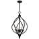 Quoizel Dupont 16.3" Wide 4-Light Traditional Old Bronze Pendant