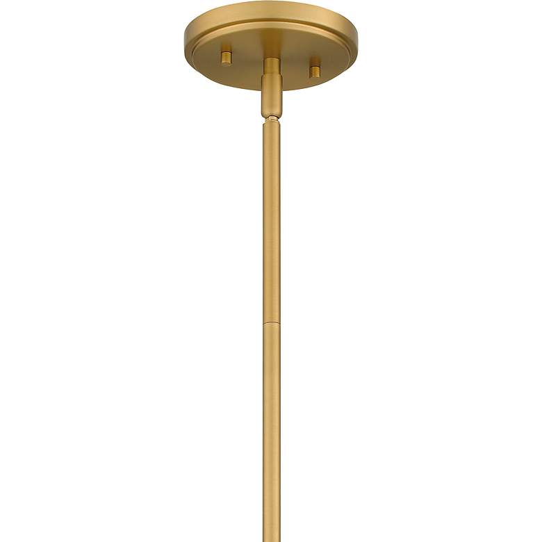 Image 7 Quoizel Dupree 10" Wide Brushed Brass Mini Pendant more views