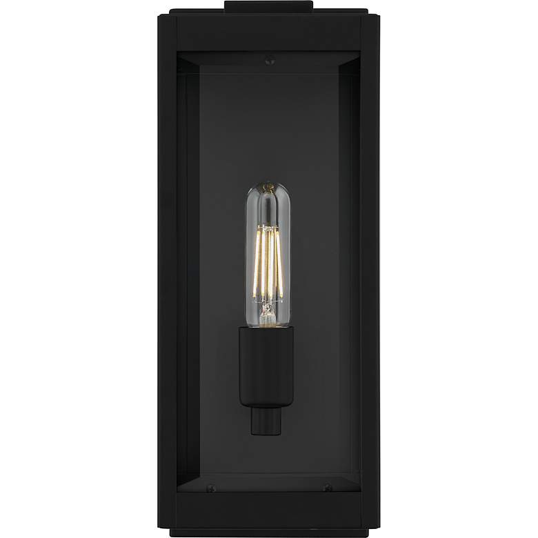 Image 3 Quoizel Eastover 16" High Earth Black Outdoor Wall Light more views