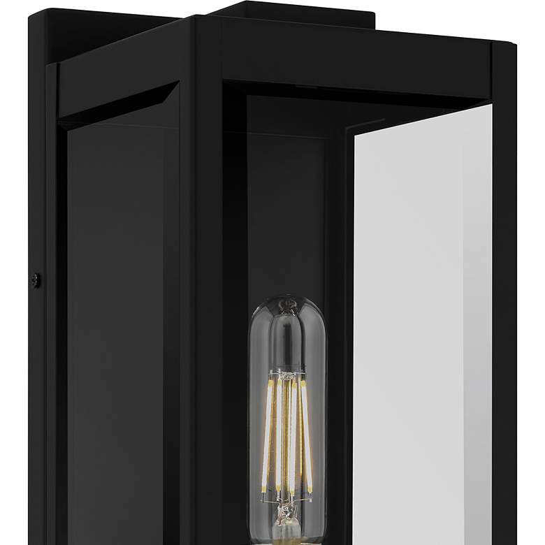 Image 5 Quoizel Eastover 16" High Earth Black Outdoor Wall Light more views