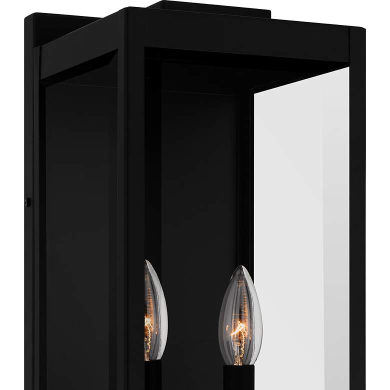 Image 5 Quoizel Eastover 19"H Earth Black 2-Light Outdoor Wall Light more views