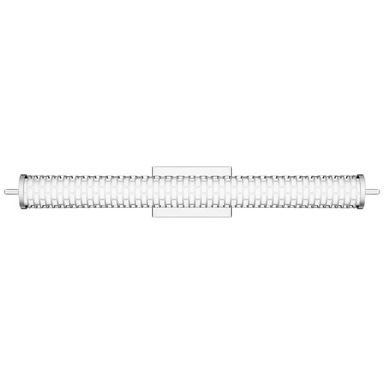 Image 1 Quoizel Effie 32" Wide Polished Chrome LED Bath Light