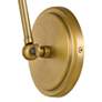 Quoizel Elmdale 11"H Weathered Brass Adjustable Wall Sconce