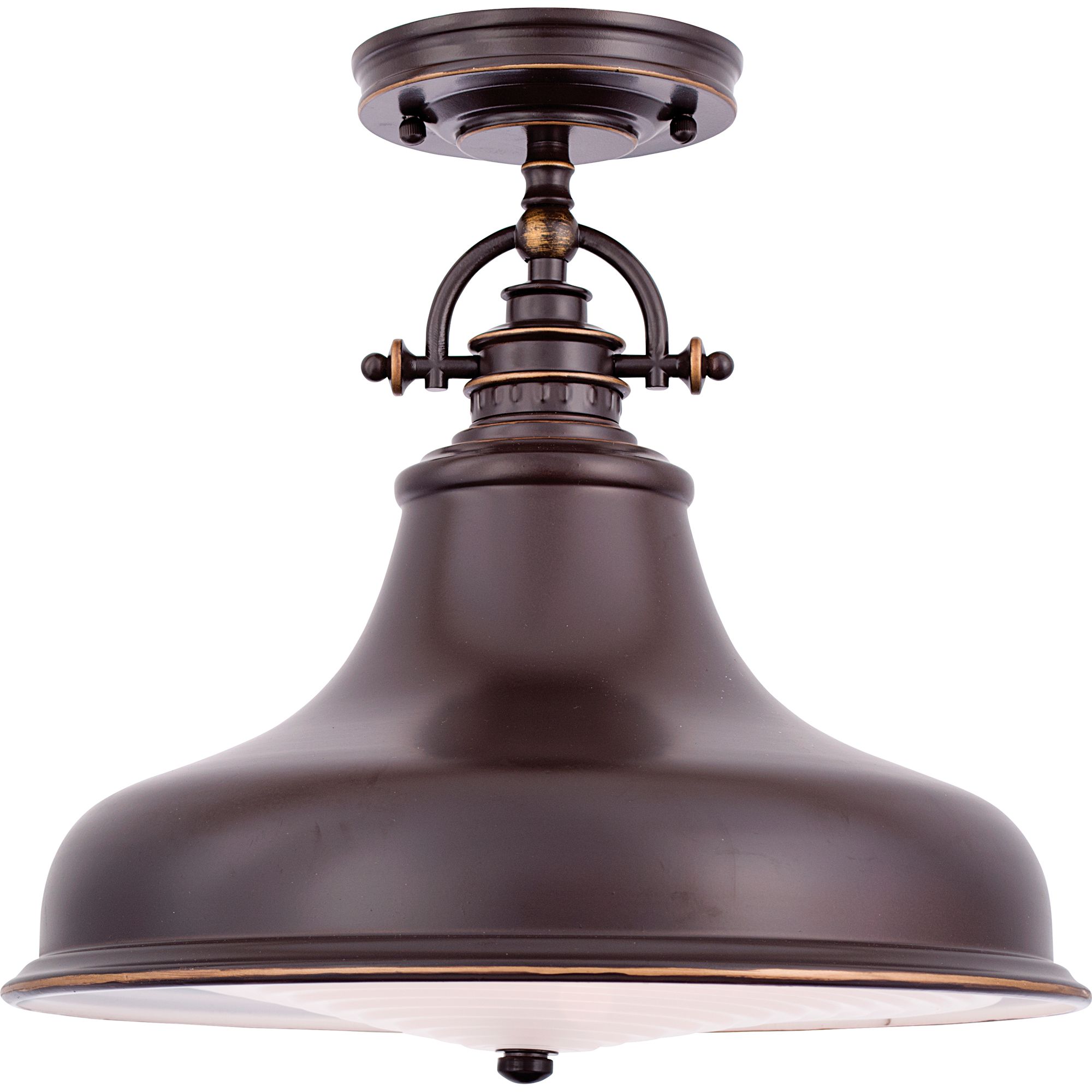 Quoizel Emery 13 1/2" Wide Barn Light Bronze Pendant Chandelier