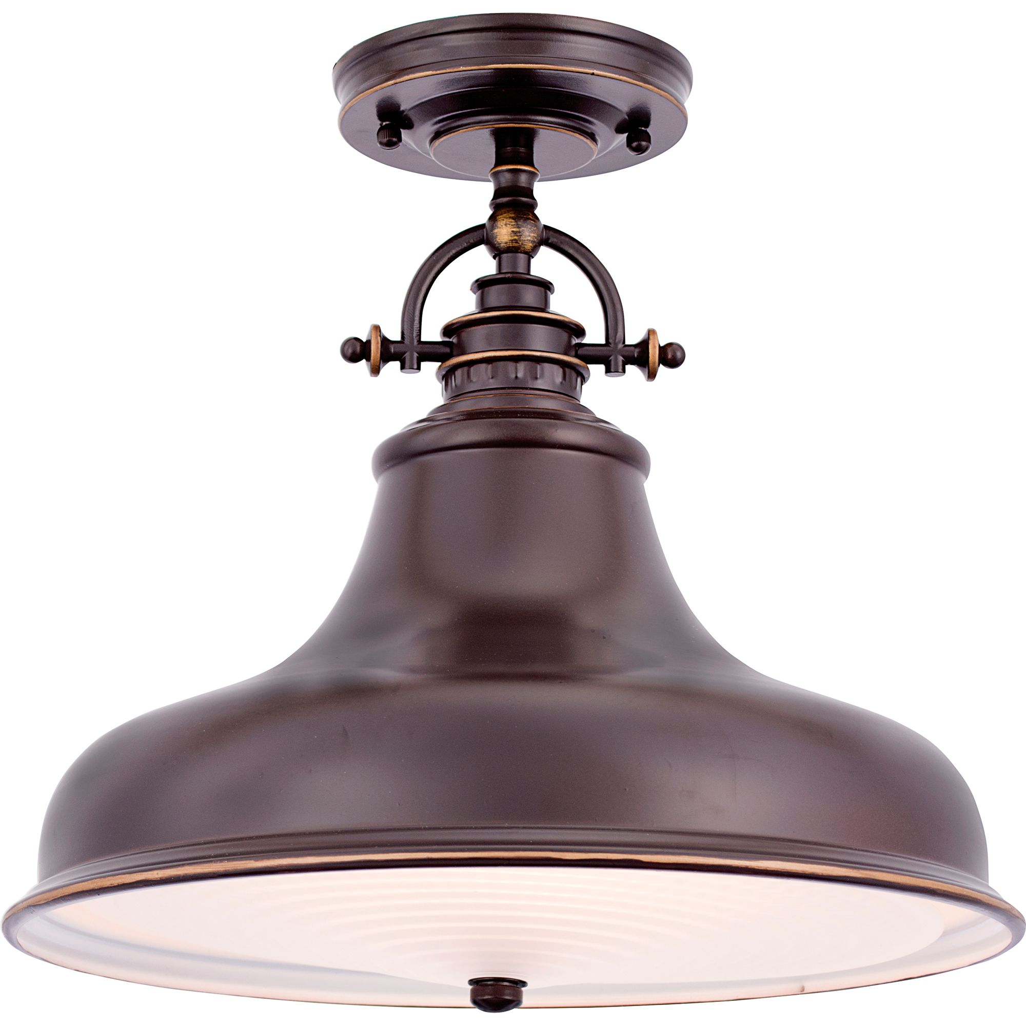 Quoizel Emery 13 1/2" Wide Barn Light Bronze Pendant Chandelier
