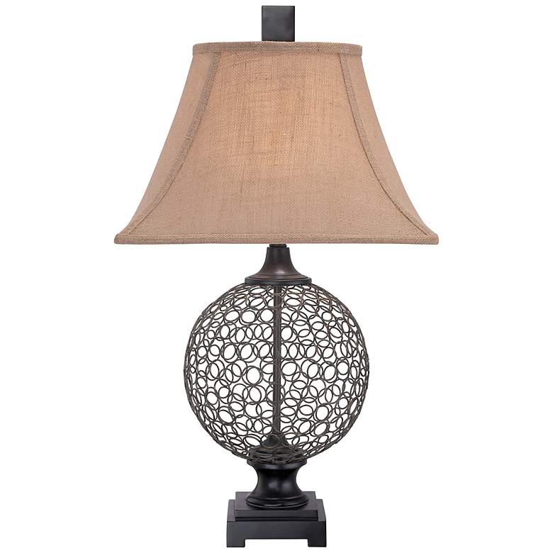 Image 1 Quoizel Enfield Circle Table Lamp