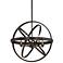 Quoizel Eons 23" Wide 5-Light Bronze Rings Orb Pendant