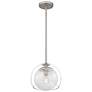 4_Quoizel Eslinger 10" Wide Brushed Nickel Mini Pendant more views