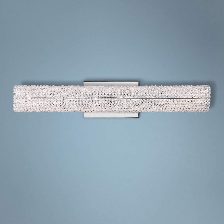 Image 1 Quoizel Evermore 23 1/2" Wide 6-Light Chrome Bath Fixture