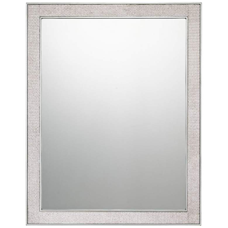 Image 1 Quoizel Evoke Silver Leaf 22" x 28" Wall Mirror