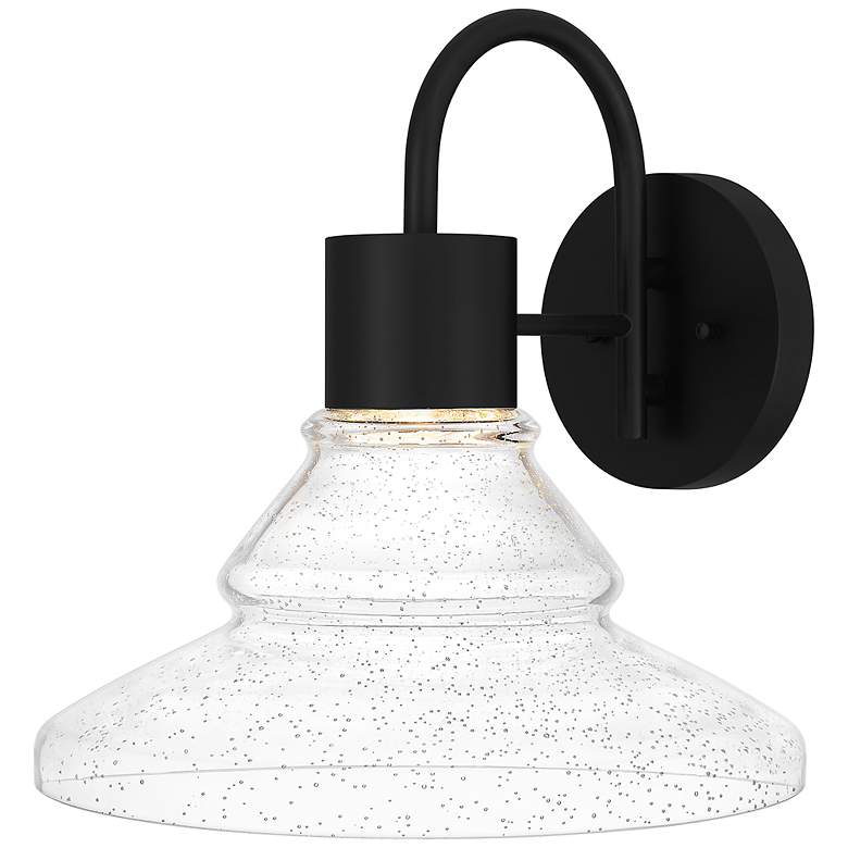 Image 2 Quoizel Felix 12.3" High Integrated LED Matte Black Outdoor Wall Light