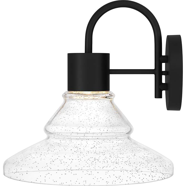 Image 4 Quoizel Felix 12.3" High Integrated LED Matte Black Outdoor Wall Light more views