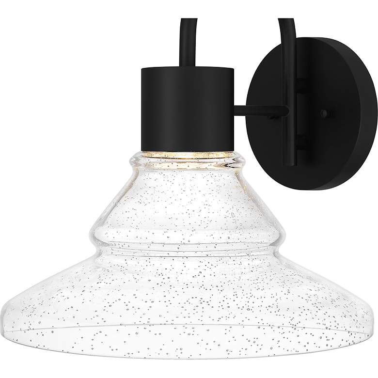 Image 5 Quoizel Felix 12.3" High Integrated LED Matte Black Outdoor Wall Light more views