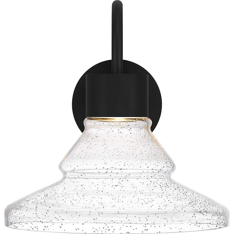 Image 3 Quoizel Felix 12.3" Integrated LED Matte Black Outdoor Wall Light more views