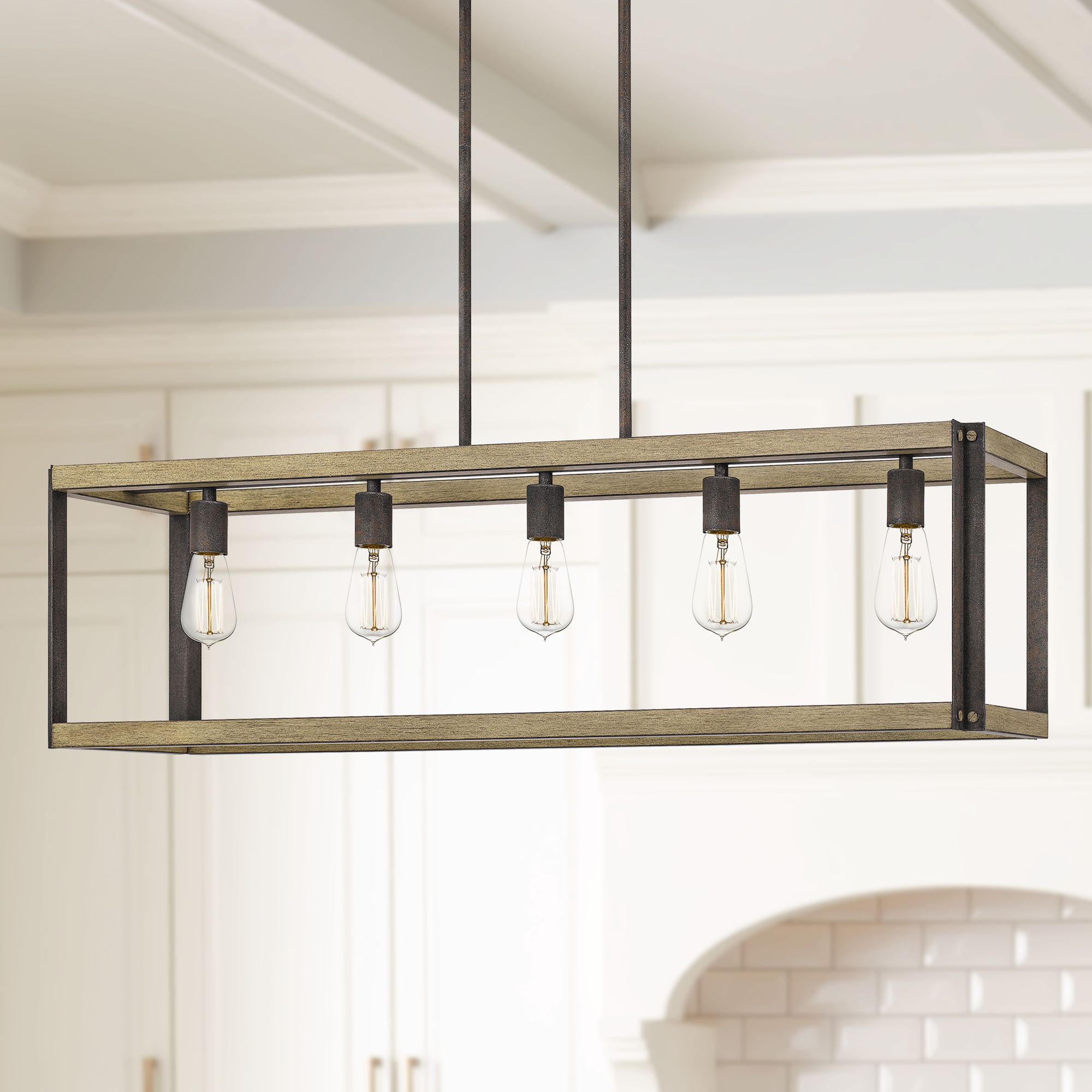 quoizel 5 light pendant