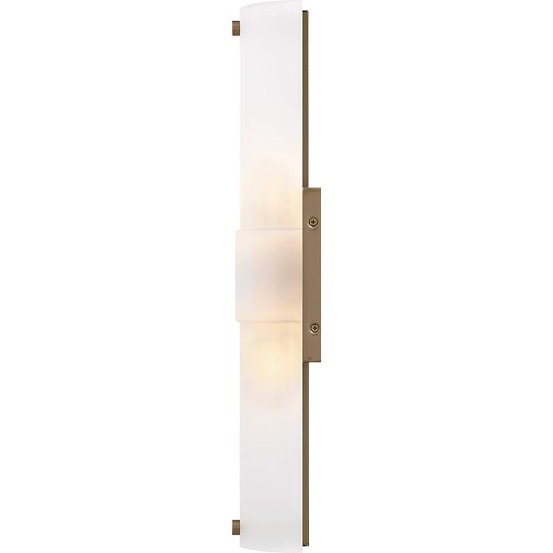 Image 4 Quoizel Finnegan 22"H Burnished Brass 2-Light Wall Sconce more views