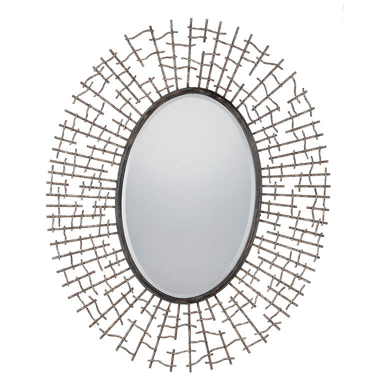 Image 1 Quoizel Fleetwood 33 inch x 41 inch Wall Mirror