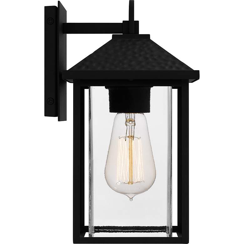 Image 5 Quoizel Fletcher 11" High Earth Black Outdoor Wall Light more views