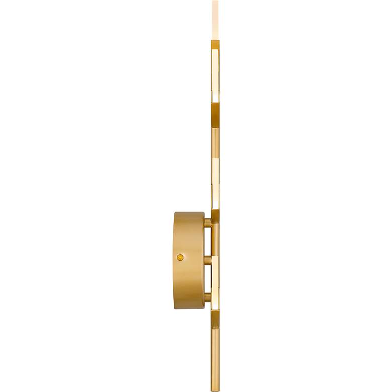 Image 4 Quoizel Flores 20 1/2" High LED Soft Gold Wall Sconce more views