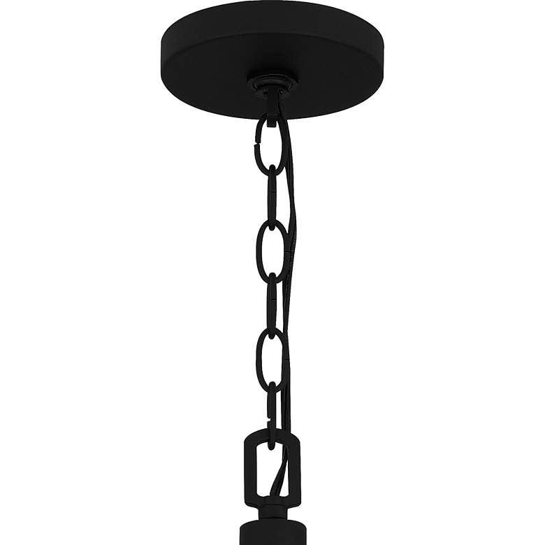Image 6 Quoizel Fortress 20 1/2" Wide Earth Black 5-Light Pendant more views