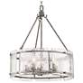 7_Quoizel Fortress 20 1/2" Wide Mottled Silver Metal 5-Light Pendant more views