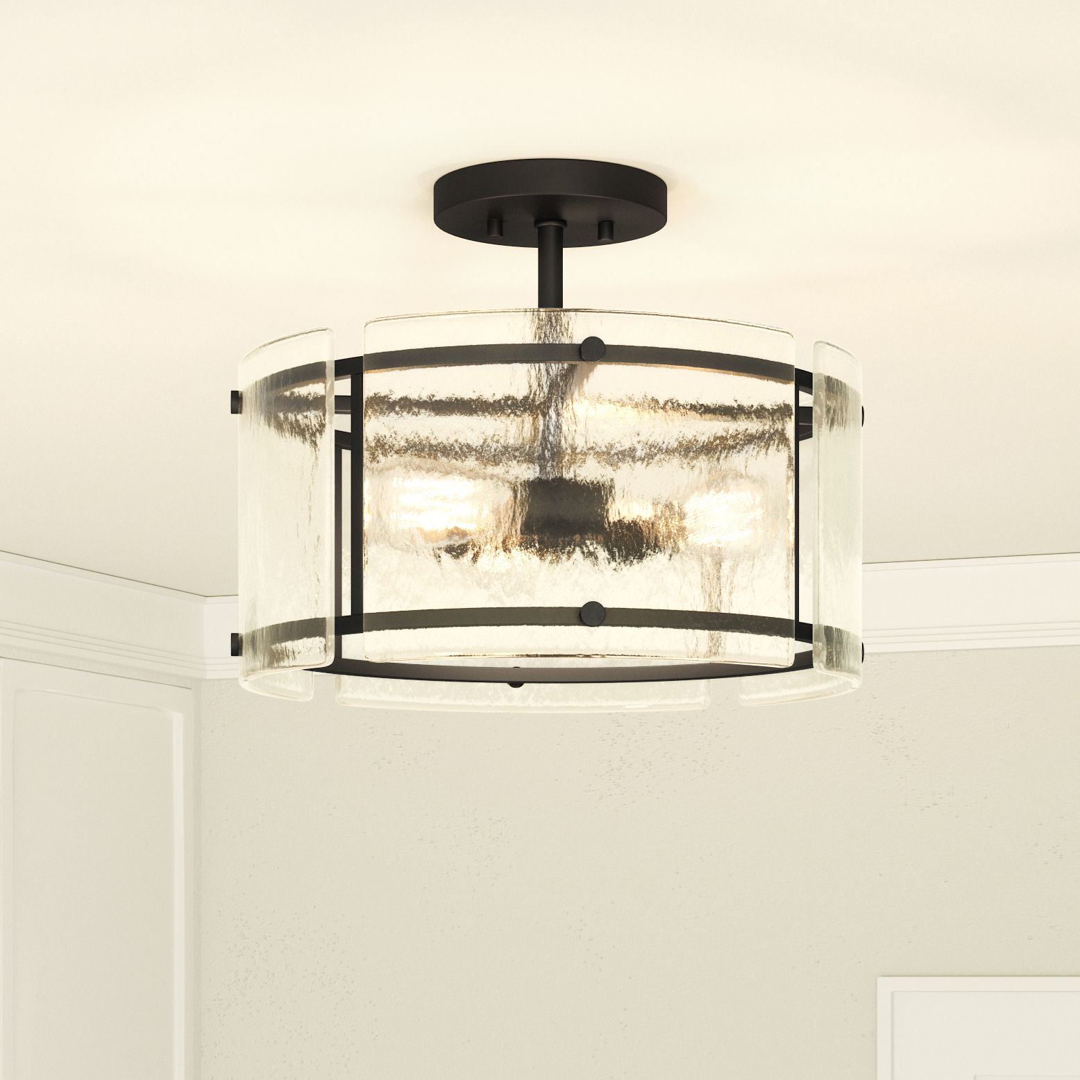 Quoizel Fortress Black Collection