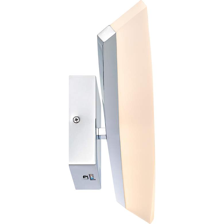 Image 6 Quoizel Fox 28" Wide Polished Chrome LED Bath Light more views