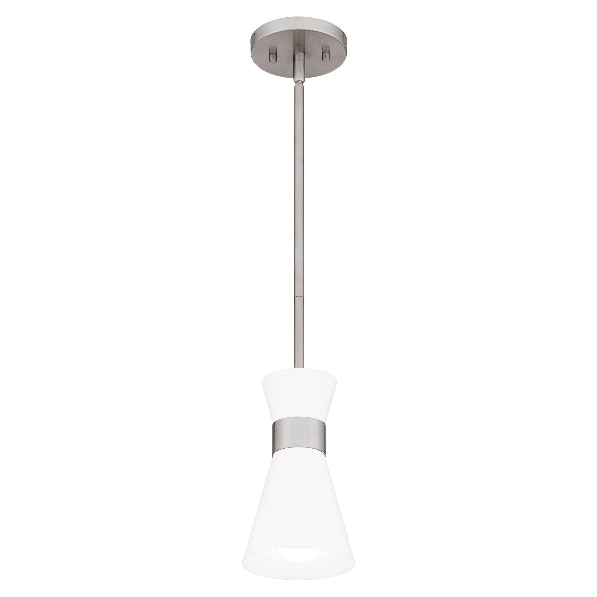 Image 4 Quoizel Fremont 5 1/4" Wide Brushed Nickel Mini Pendant more views