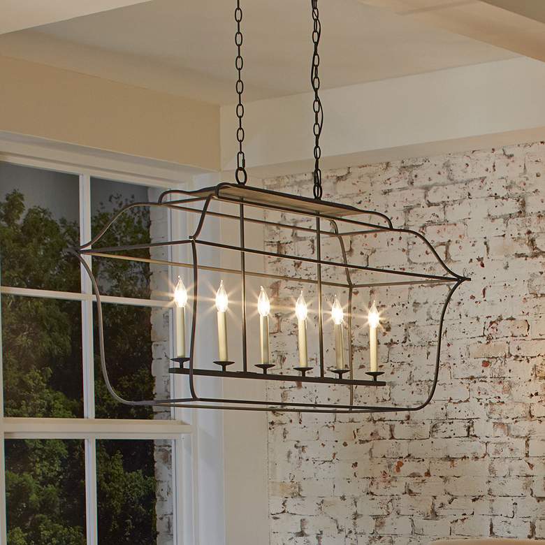 Image 1 Quoizel Gallery 10" Wide Royal Ebony 3-Light Mini Pendant