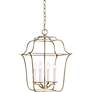 7_Quoizel Gallery 14" Wide Century Silver Leaf 4-Light Pendant more views
