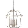 Thumbnail1 of Quoizel Gallery 22"W Century Silver Leaf 6-Light Chandelier