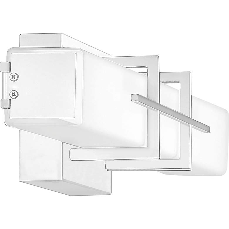 Image 4 Quoizel Gemini 22 1/2" Wide Polished Chrome LED Bath Light more views