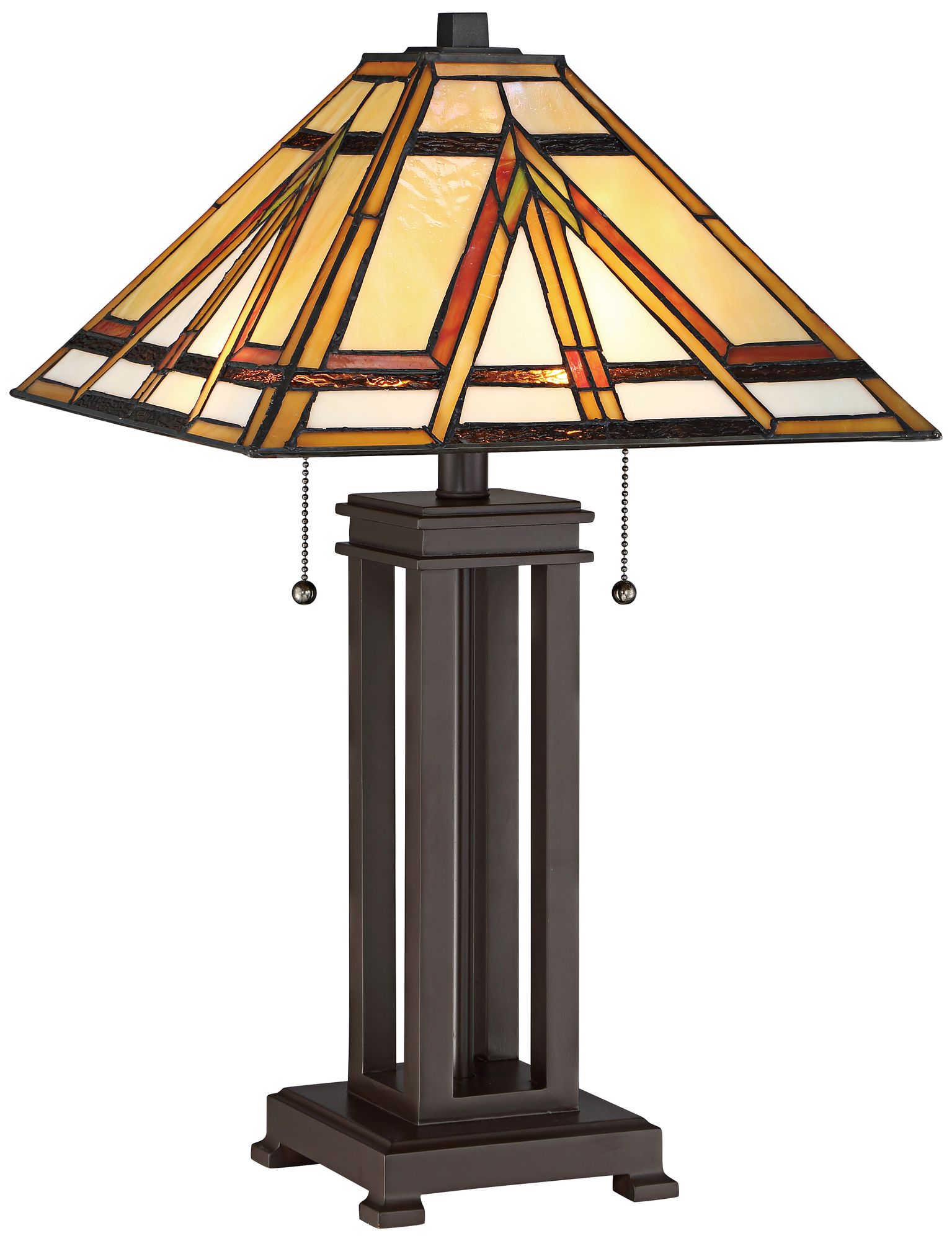 quoizel mission table lamp