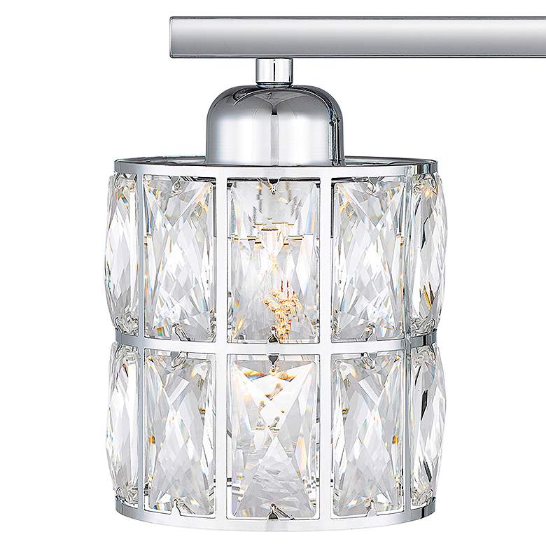 Image 4 Quoizel Gibson 21 1/4"W Polished Chrome 3-Light Bath Light more views