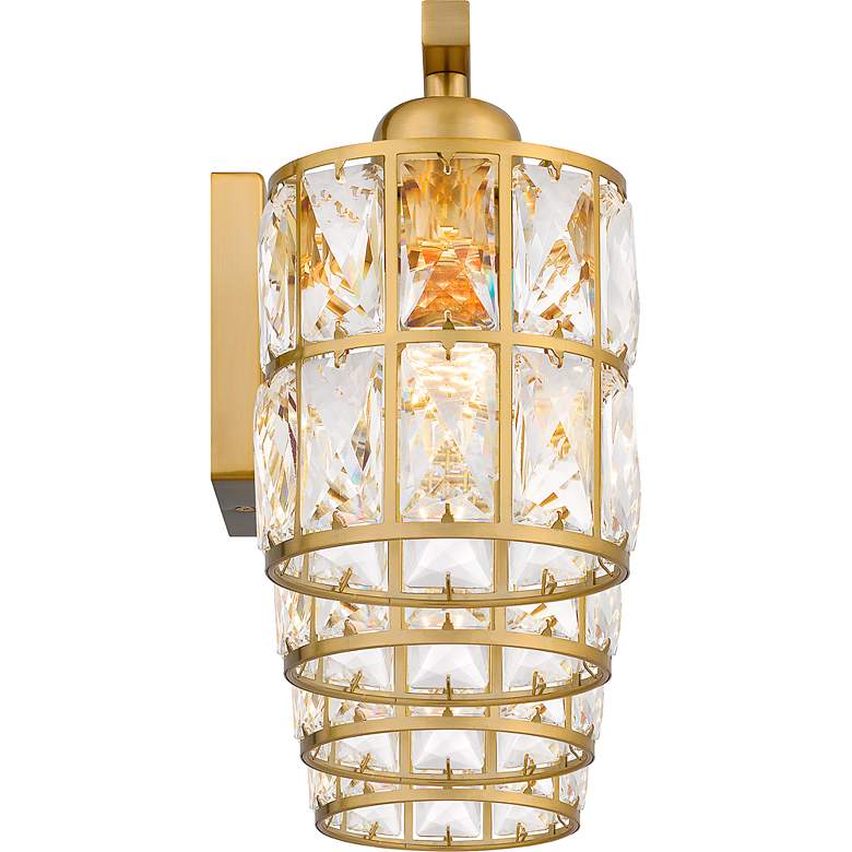 Image 6 Quoizel Gibson 29 1/2" Wide Aged Brass 4-Light Bath Light more views