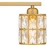 7_Quoizel Gibson 29 1/2" Wide Aged Brass 4-Light Bath Light more views