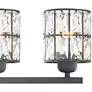 5_Quoizel Gibson 29 1/2" Wide Matte Black 4-Light Bath Light more views
