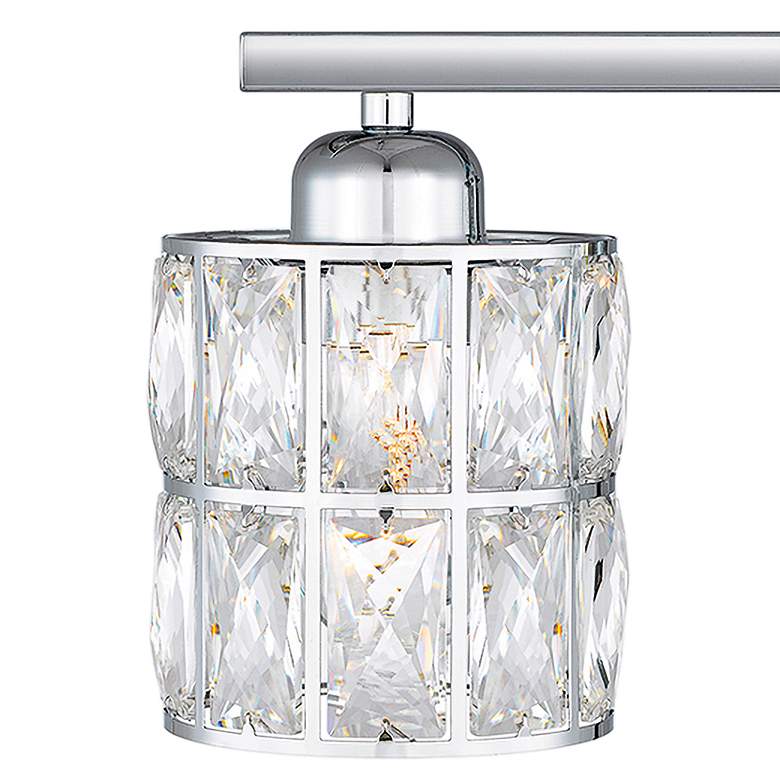 Image 4 Quoizel Gibson 29 1/2"W Polished Chrome 4-Light Bath Light more views