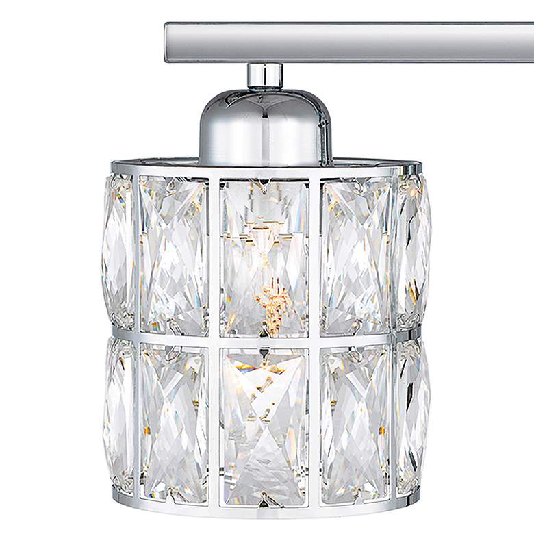 Image 4 Quoizel Gibson 29 1/2 inchW Polished Chrome 4-Light Bath Light more views