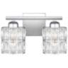 Quoizel Gibson 8" High Polished Chrome 2-Light Wall Sconce