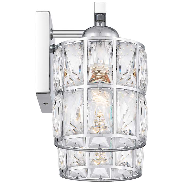 Image 6 Quoizel Gibson 8" High Polished Chrome 2-Light Wall Sconce more views