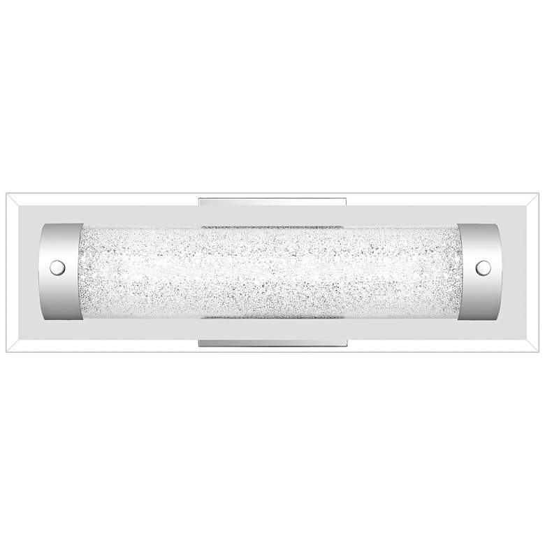 Image 1 Quoizel Glitz 15 3/4 inch Wide Polished Chrome LED Bath Light