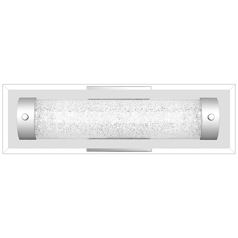 Image 1 Quoizel Glitz 15 3/4" Wide Polished Chrome LED Bath Light