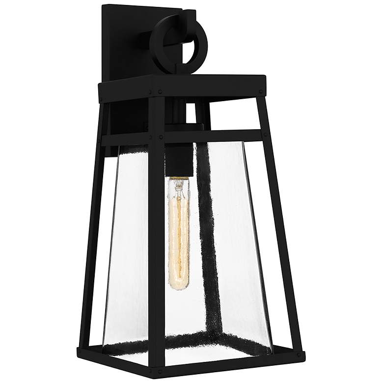 Image 2 Quoizel Godfrey 20 1/2" High Matte Black Outdoor Wall Light