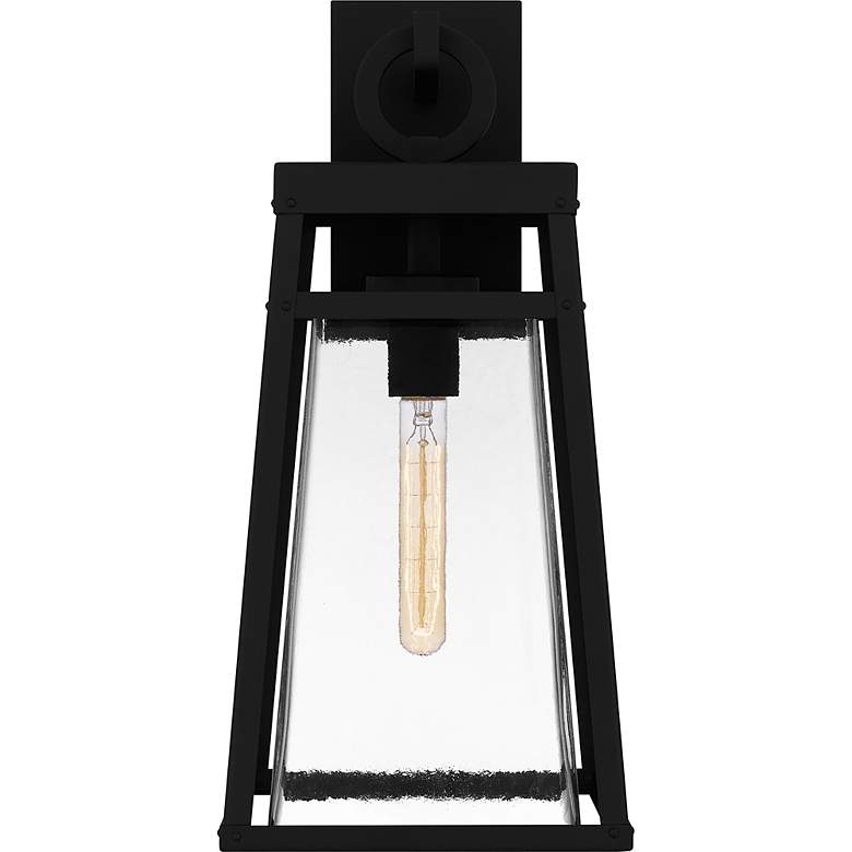 Image 3 Quoizel Godfrey 20 1/2" High Matte Black Outdoor Wall Light more views