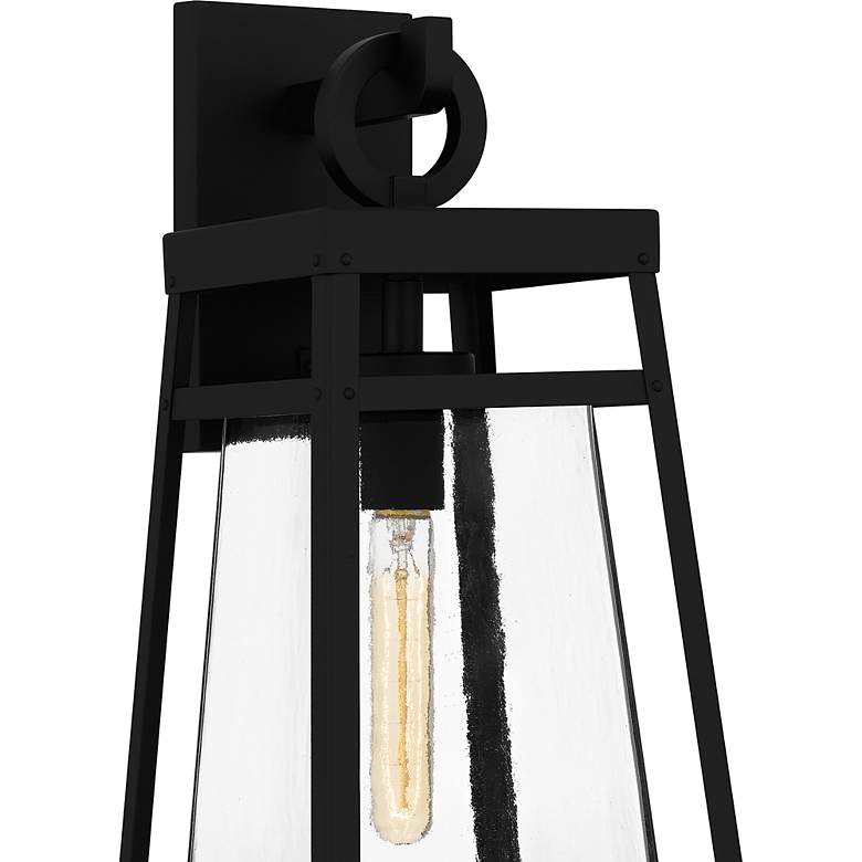 Image 5 Quoizel Godfrey 20 1/2" High Matte Black Outdoor Wall Light more views