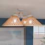 1_Quoizel Graft 24" Wide Matte White Ceiling Light