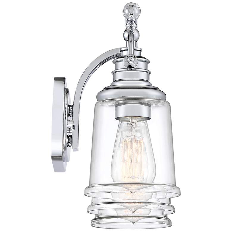 Image 3 Quoizel Grant 23" Wide Polished Chrome 3-Light Bath Light more views